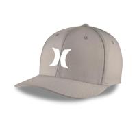 Hurley OAO Stretchfitted Cap Basecap Baseballcap Fullcap Herren - mit Schirm Sommer Frühling-Sommer - L/XL (58-61 cm) beige