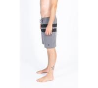 Hurley Oceancare Block Party Fleece Short grey heather Größe XL