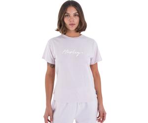 HURLEY ORGANIC SCRIPT ONLY T-Shirt 2025 lavendar fog - M