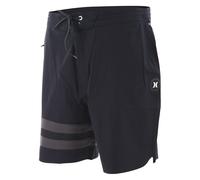 Black Hurley Phantom+ Block Party Renegade 18´´ Swimming Shorts Schwarz 36 Herren