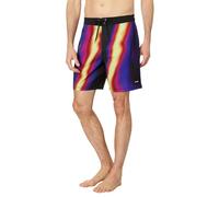 Hurley Phantom-Eco Herren-Boardshorts, klassisch, 45,7 cm, Schwarz/Mehrfarbig, Schwarz Multi, W32