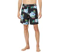 Hurley Phantom-Eco Herren-Boardshorts, klassisch, 45,7 cm, Schwarz, Schwarz, W32