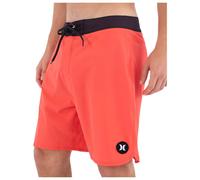Hurley - Phantom O&O Solid 18' Aloha Red - 34 - Badeshort Rouge 34