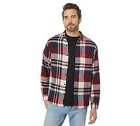 Hurley Portland Organic Long Sleeve Flannel True Red MD