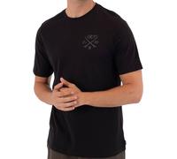 Hurley - Tee S/S Printing Press Evy - T-Shirt, Gr. S, schwarz (Black)