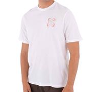 Hurley - Tee S/S Printing Press Savage - T-Shirt, Gr. XXL, weiß (White)