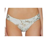 Hurley Quick Dry Max Damen Bikini-Hose mit Marmor Allover-Print Bademode mit seitliche Cut Outs AA4624 357 Mintgrün XS