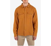 Hurley Santa Cruz Twill Flannel Long Sleeve Earthstone Größe: M | Casual hemden Outlet | Herren | Braun