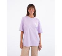 Hurley Beginning Of An Era Oversized T-Shirt lavendar Damen Gr. M