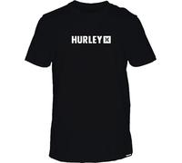 Hurley T-Shirt für Herren, kurzärmelig, EVD The Box, Schwarz