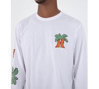 Hurley Oz Longsleeve white Herren Gr. XS