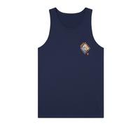 Hurley - Tank Printing Press Disques - Tank Top, Gr. L, blau (Destroyer)