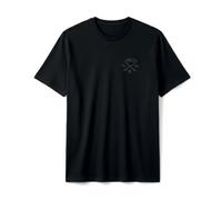 Hurley - Tee S/S Printing Press Evy - T-Shirt, Gr. L, schwarz (Black)