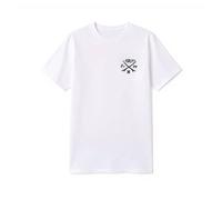Hurley - Tee S/S Printing Press Evy - T-Shirt, Gr. M, weiß (White)