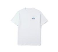 Hurley - Tee S/S Printing Press Surfwar - T-Shirt, Gr. S, schwarz (White)