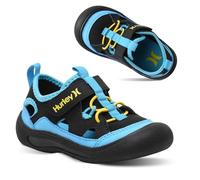 Hurley Wasserschuhe für Kinder, Kleinkinder, extra starke Außensohle, Wasserschuhe für Jungen und Mädchen, leichte geschlossene Zehensandalen, Strandschuhe mit verstellbarem Obermaterial für Outdoor