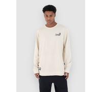 Hurley Wave Anarchy Crew Sweater bone Herren Gr. L