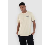 Hurley Wave Anarchy T-Shirt bone Herren Gr. M