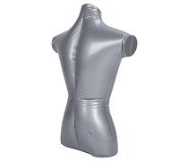 HURRISE Männliche aufblasbare Schaufensterpuppen, Kleidung Schaufensterpuppe Kleidung Display Rack Männliches Modell Oberkörper Kleidung Schaufensterpuppe Torso für Kleidungsanzeige