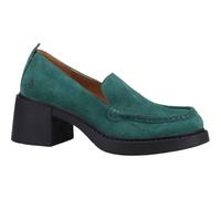 Hush Puppies Adelaide Damen Mokassins, Jade Wildleder, 36 EU