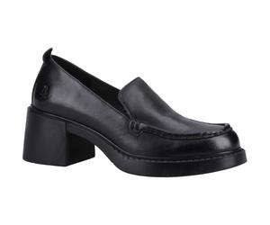 Hush Puppies Adelaide Damen Schwarze Lederloafer EU 39/UK 6