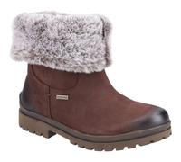 Hush Puppies Alice Leder Damen Braun Stiefel EU 37 / UK 4