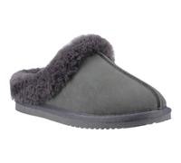 Hush Puppies Amara Wildleder Damen Hausschuhe in Grau EU 42 / UK 8