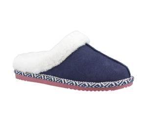 Hush Puppies Amara Wildleder Damen Navy Pantoffeln EU 40,5 / UK 7