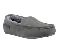Hush Puppies Annie Mokassin Wildleder Damen Grau Hausschuhe EU 37 / UK 4