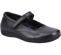 Hush Puppies Aria Senior Schuluniform-Schuh, Schwarz, 36 EU