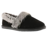 Hush Puppies Ariel Wildleder Damen Hausschuhe In Schwarz EU 39/UK 6