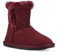 Hush Puppies Ashleigh Wildleder Damenschuhe Bordeaux Slipper EU 36 / UK 3