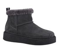 Hush Puppies Becca Damen Wildleder Winter Stiefeletten in Kohlefarben EU 37 / UK 4