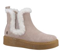 Hush Puppies Bella Damen Chelsea Stiefeletten in Nude aus Wildleder EU 39/UK 6