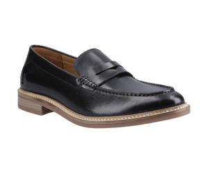 Hush Puppies Benedict Leder Herren Schwarz Slipper EU 44.5 / UK 10