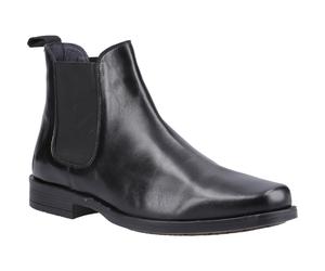 Hush Puppies Brennan Leder Herren Schwarz Stiefel EU 43 / UK 9
