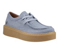 Hush Puppies Bridie Textil Damen Denim Mokassins Schuhe EU 38 / UK 5