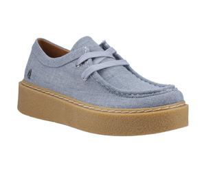 Hush Puppies Bridie Textil Damen Denim Mokassins Schuhe EU 38 / UK 5