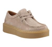 Hush Puppies Bridie Wildleder Damenschuhe Mokassins in Taupe EU 36 / UK 3