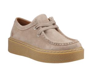 Hush Puppies Bridie Wildleder Damenschuhe Mokassins in Taupe EU 36 / UK 3