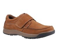Hush Puppies Casper Leder Herren Tan Nubuck Loafers EU 43 / UK 9