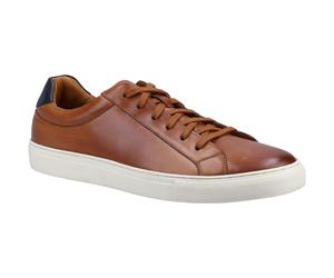 Hush Puppies Colton Leder Herren Tan Turnschuhe EU 47.5 / UK 12