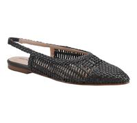 Hush Puppies Dalia Geflochtene Leder Damen Schwarz Flats EU 37 / UK 4