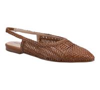 Hush Puppies Dalia Woven Damen Flache Schuhe Aus Leder In Tan EU 36 / UK 3