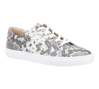 Hush Puppies Damen/Damen Tessa Python Print Lederschuhe (Grau/Weiß) EU 36 / UK 3