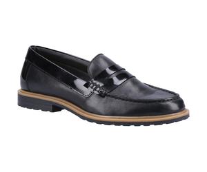 Hush Puppies Damen/Damen Verity Leder Freizeitschuhe (Schwarz) EU 38 / UK 5