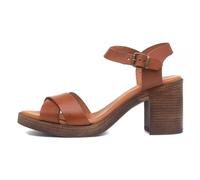 Hush Puppies Georgia Damen Sandalen Aus Leder In Tan EU 39/UK 6