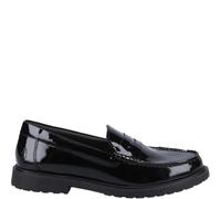 Hush Puppies - Damen Halbschuhe "Verity", Leder (Schwarzer Lack) EU 38 / UK 5