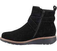 Hush Puppies Lyra Wildleder Damen Schwarze Winter Stiefeletten EU 38 / UK 5