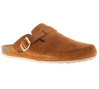 Hush Puppies Damen Sandalen Bailey Geschlossene Zehe Mule Leder Flach Slip-On Beige EU 39/UK 6